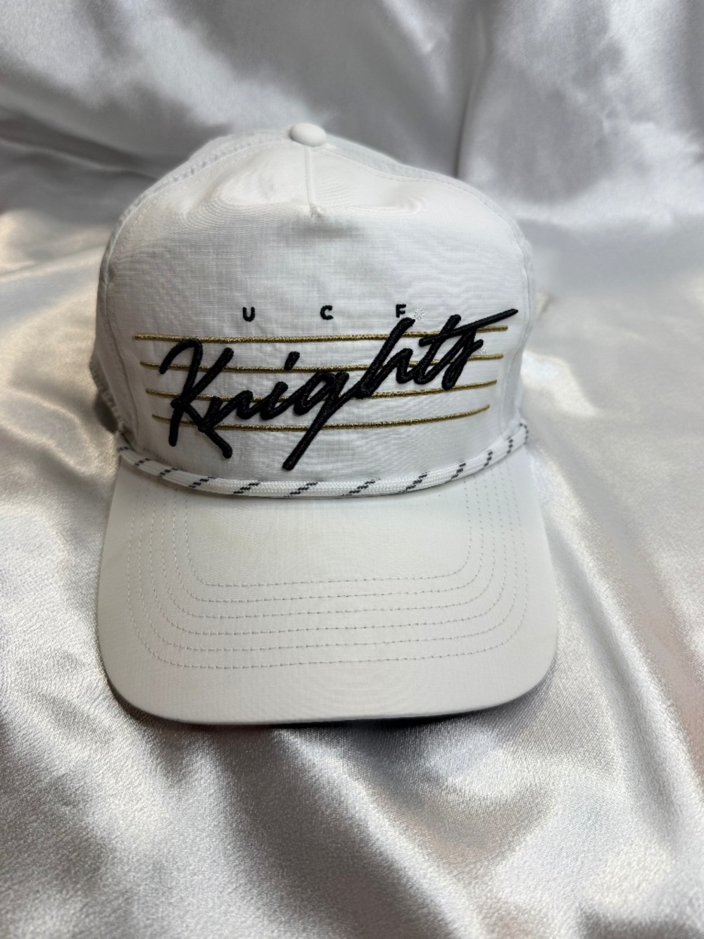 UCF Knights '47 Brand White Rope Hitch Adjustable Hat OSFA NCAA